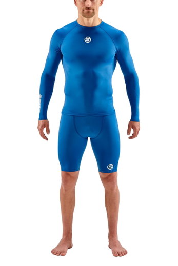 Skins Funktions-Langarmshirt 1-Series Long Sleeve (enganliegend) blau Herren