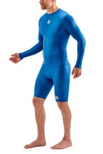 Skins Funktions-Langarmshirt 1-Series Long Sleeve (enganliegend) blau Herren