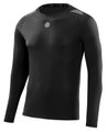 Skins Funktionsunterwäsche Langarmshirt 3-Series (perfekte feuchtigkeitstransport) schwarz Herren