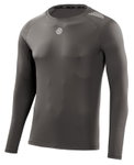 Skins Funktionsunterwäsche Langarmshirt 3-Series (perfekte feuchtigkeitstransport) charcoalgrau Herren