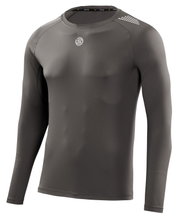 Skins Odzież Funkcjonalna Longsleeve 3-Series (idealny transport wilgoci) w kolorze węgorzowym dla mężczyzn
