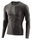 Skins Funktionsunterwäsche Langarmshirt 5-Series (enganliegend) charcoalgrau Herren