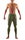 Skins Funktionshose 5-Series Superpose Long Tight (2-in-1 Skins Tights mit Überhose) khakigrün Herren