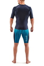 Skins Funktions-Tshirt 1-Series Short Sleeve (enganliegend) kurzarm navyblau Herren