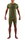 Skins Trainings-Tshirt 3-Series (100% Polyester, Mesh-Einsätze) khakigrün Herren