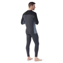 Smartwool Functional Underwear Long Sleeve Shirt Classic Thermal (warming Merino wool, Colourblock) charcoal grey Men's