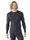 Smartwool Funktionsunterwäsche Langarmshirt Classic Thermal (wärmende Merinowolle, Rundhals) dunkelgrau Herren