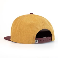 Smith&Miller Basecap Davis Snapback Cap mustard/burgundy - 1 piece