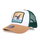 Smith&Miller Miramar Trucker Youth Cap white/mustard yellow/green - 1 piece