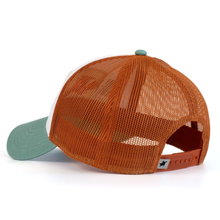 Smith&Miller Miramar Trucker Youth Cap white/brown/green - 1 piece