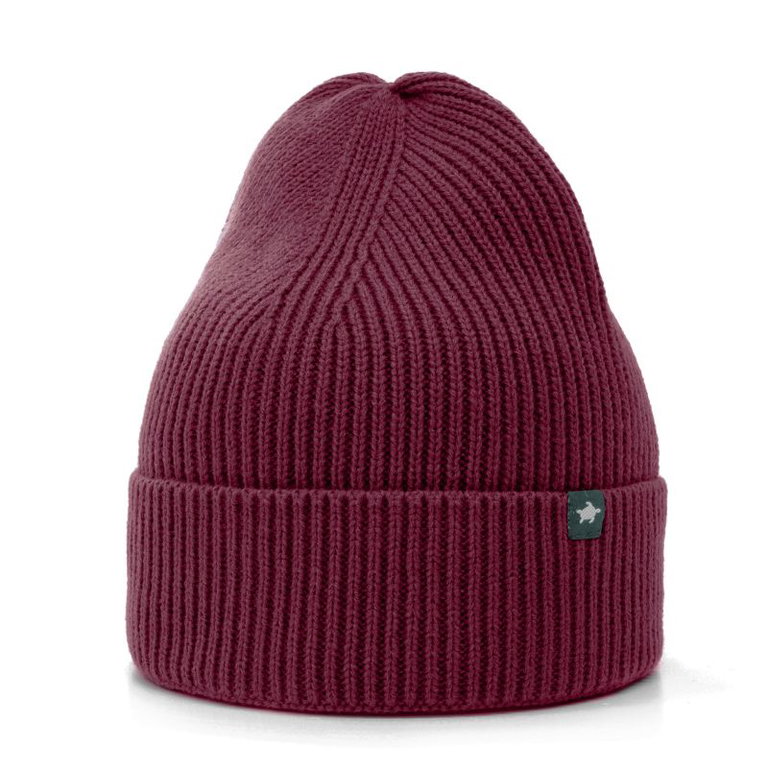 Smith&Miller czapka beanie Fred WB - burgundowa - 1 sztuka