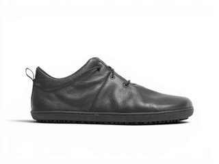 Sole Runner Barfussschuhe Sneaker Deimos Leder (breite Zehenbox) schwarz