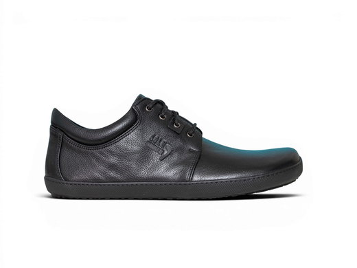 Sole Runner Barfussschuhe Sneaker Metis 2 Leder (breite Zehenbox) schwarz