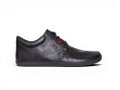 Sole Runner Barfussschuhe Sneaker Narvi Leder (breite Zehenbox) schwarz