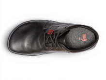 Sole Runner Barfussschuhe Sneaker Narvi Leder (breite Zehenbox) schwarz