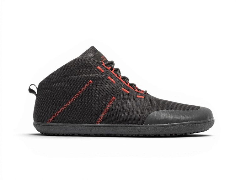 Sole Runner Barfussschuhe Sneaker T1 Allrounder 6 (breite Zehenbox) schwarz/rot