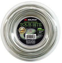 Solinco Tennissaite Tour Bite SOFT (Haltbarkeit+Touch) silber 200m Rolle