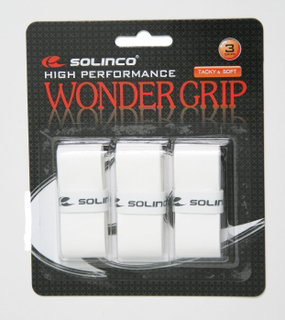 Solinco Overgrip Wonder 0.6mm (Tacki i Miękki) biały 3 szt.