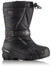 Sorel Winterstiefel Flurry wasser/winddicht schwarz Kids