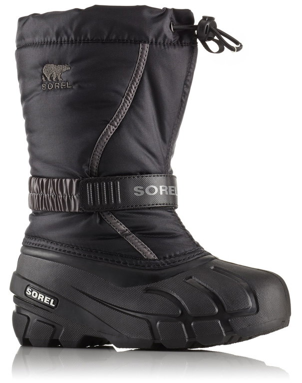 Sorel Winterstiefel Flurry wasser/winddicht schwarz Kids