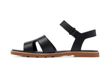 Sorel Sandale Ella III Ankle Strap (Leder) schwarz Damen