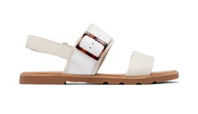 Sorel Sandale Ella III Slingback (Leder) chalk/gum Damen