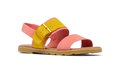 Sorel Sandale Ella III Slingback (Leder) korallrot/gelb Damen