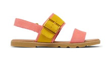 Sorel Sandale Ella III Slingback (Leder) korallrot/gelb Damen