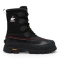 Sorel Winterstiefel Caribou Horizon GTX (Vollnarbenleder, wasserdicht) schwarz/rot Herren