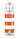 soulbottles Trinkflasche lighthouse Glas (Glasflasche, Keramikdeckel, Edelstahlbügel) 600ml rot/transparent