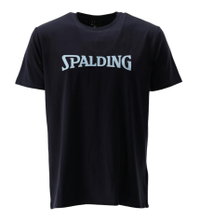 Spalding Leisure T-shirt Logo SS23 (Cotton) navy blue Men's