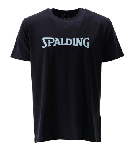 Spalding Leisure T-shirt Logo SS23 (Cotton) navy blue Men's
