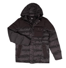 Spalding Winterjacke Parka mit Kapuze schwarz Herren