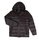Spalding Winterjacke Parka mit Kapuze schwarz Herren