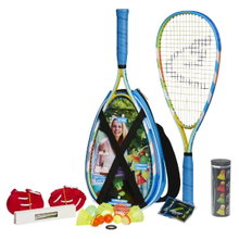 Speedminton® Set S700 Medium (2x Premium-Alu-Rackets, EasyCourt, 5xSpeeder, 4xSpeedlights, Bag)