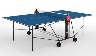 Sponeta Table Tennis Table Indoor S1-43i (Indoor Table, 19 mm, Leisure, incl. Net) blue