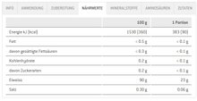 Sponser Whey Isolate 94 Proteinpulver (reines Whey Isolate CFM, max. Eiweißgehalt, laktosefrei) Neutral 1500g Stehbeutel
