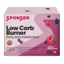 Sponser Low Carb Burner (Drink für Fettstoffwechsel-Training) 20x6g Box