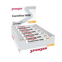 Sponser Carnitin 1000 Ampulle (unterstützt Fettsäurenstoffwechsel & Muskelfunktion) 30x25ml Box