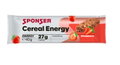Sponser Energy-Riegel Energy Cereal (schmackhafter Cereal Bar) Erdbeere 20x40g Box