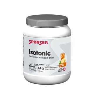 Sponser Energy Isotonic Sports Drink (isotonic thirst quencher with fruity taste) Iced Tea 1000g Can