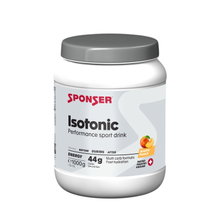 Sponser Energy Isotonic Sportdrink (isotonischer Durstlöscher mit fruchtigem Geschmack) Pfirsich 1000g Dose