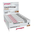 Sponser Energy Liquid PLUS Gel (Kohlenhydrat Gel mit Koffein und Taurin) Cola/Lemon 18x70g Box