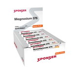 Sponser Magnesium 375 Ampulle (für Muskelfunktion, ElektrolyteBalance und Energiestoffwechsel) 30x25ml Box