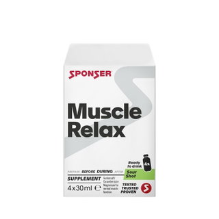 Sponser Muscle Relax (Cucumber Juice with Vinegar, Quinine and Ginger) 4x30ml Box