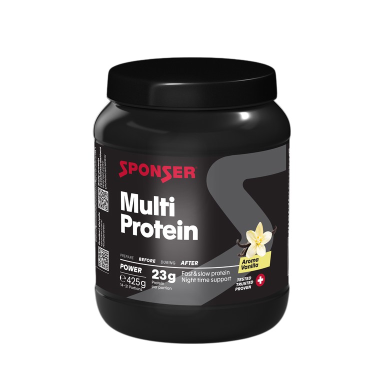 Sponser Power Multi Protein CFF (Mehrkomponenten Eiweiss) Vanille 425g Dose