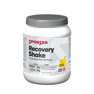 Sponser Recovery Shake (All in One - Carbohydrate-Protein Recovery Shake) Banana 900g Can