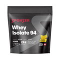 Sponser Whey Isolate 94 Proteinpulver (reines Whey Isolate CFM, max. Eiweißgehalt, laktosefrei) Banane 1500g Stehbeutel