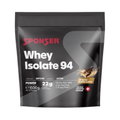 Sponser Whey Isolate 94 Proteinpulver (reines Whey Isolate CFM, max. Eiweißgehalt, laktosefrei) Caffe Latte 1500g Stehbeutel