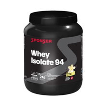 Sponser Whey Isolate 94 Proteinpulver (reines Whey Isolate CFM, max. Eiweißgehalt, laktosefrei) Vanille 850g Dose